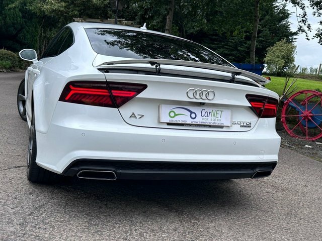 Audi A7 3.0 Sportback Tdi Quattro Black Edition 268 Bhp Black #25