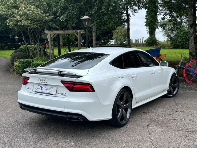 Audi A7 3.0 Sportback Tdi Quattro Black Edition 268 Bhp Black #29