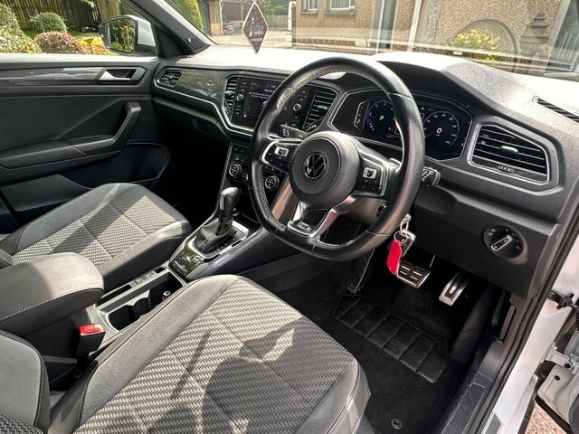 Volkswagen T-Roc 2022 2.0 Tdi Evo R-line Suv Dsg Euro 6 Silver #4