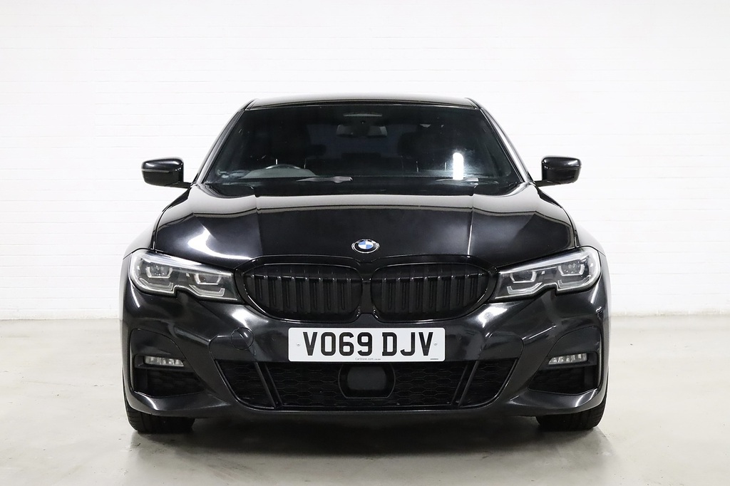 BMW 3 Series 320D M Sport VO69DJV Blue #2