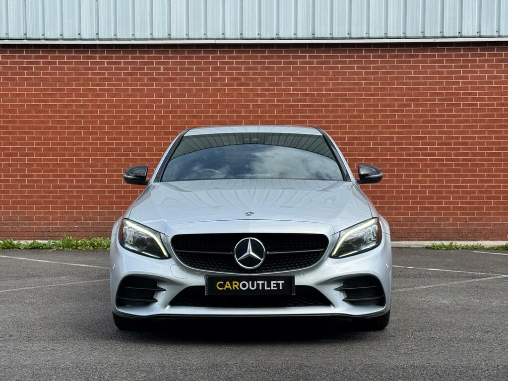 Mercedes-Benz C Class 2.0 C220d Amg Line Night Edition Premium G-troni Silver #4