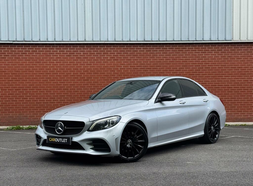 Mercedes-Benz C Class 2.0 C220d Amg Line Night Edition Premium G-troni Silver #5