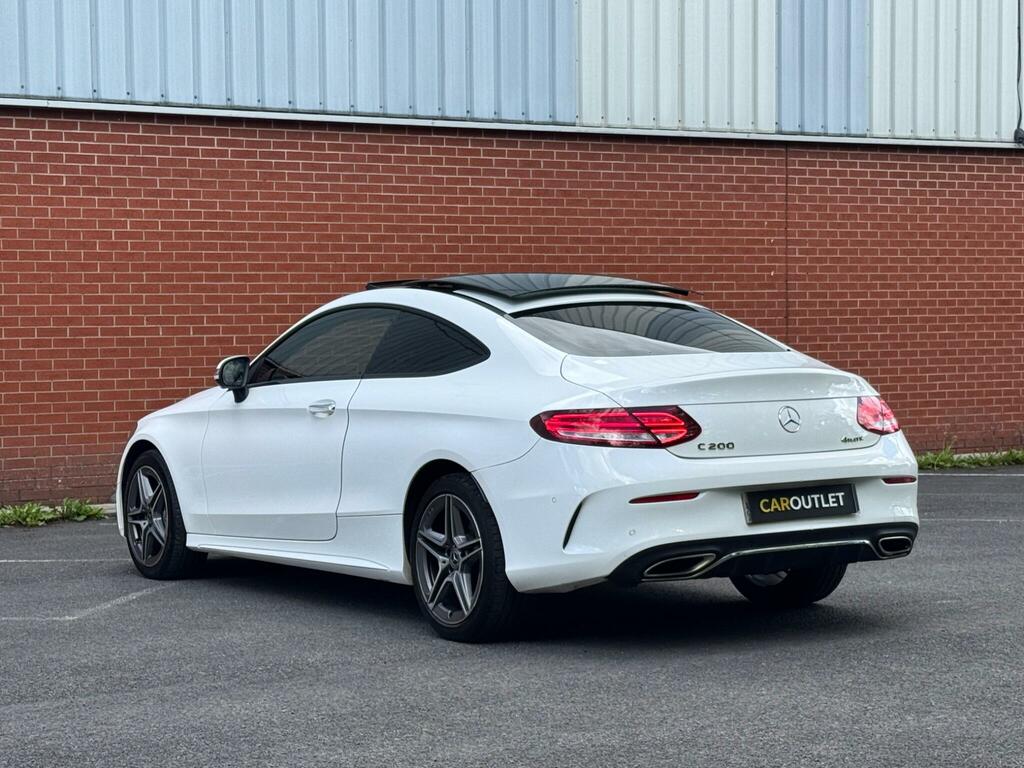 Mercedes-Benz C Class 1.5 C200 Mhev Amg Line Premium Plus G-tronic 4M White #6