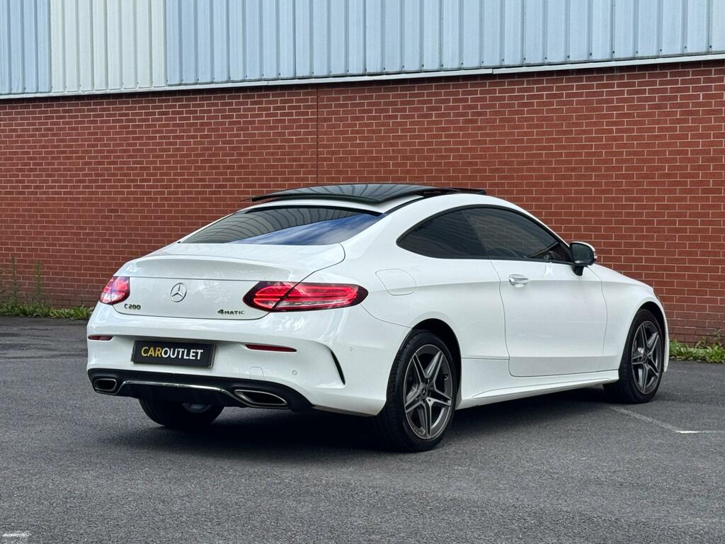 Mercedes-Benz C Class 1.5 C200 Mhev Amg Line Premium Plus G-tronic 4M White #2