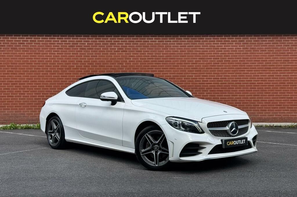 Mercedes-Benz C Class 1.5 C200 Mhev Amg Line Premium Plus G-tronic 4M White
