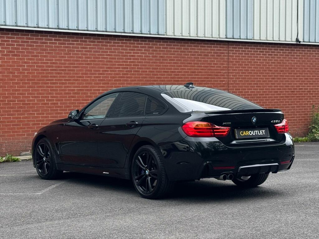 BMW 4 Series Gran Coupe M Sport Black #6