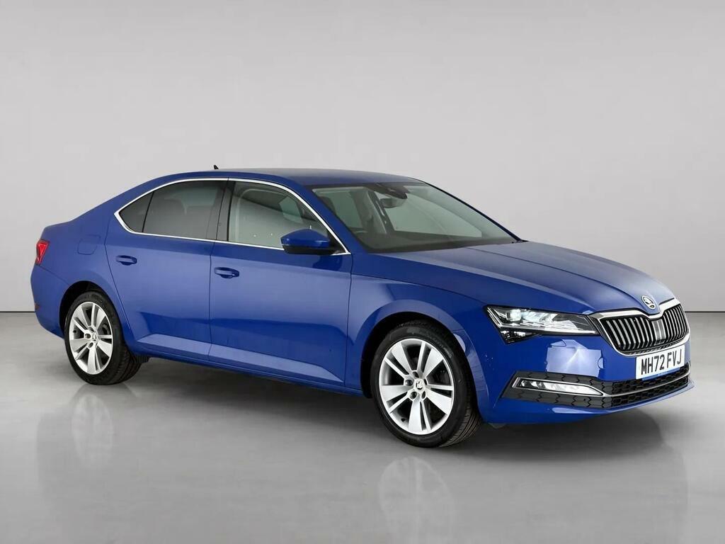 Skoda Superb 2.0 Tdi Se L Dsg Euro 6 Ss MH72FVJ Blue