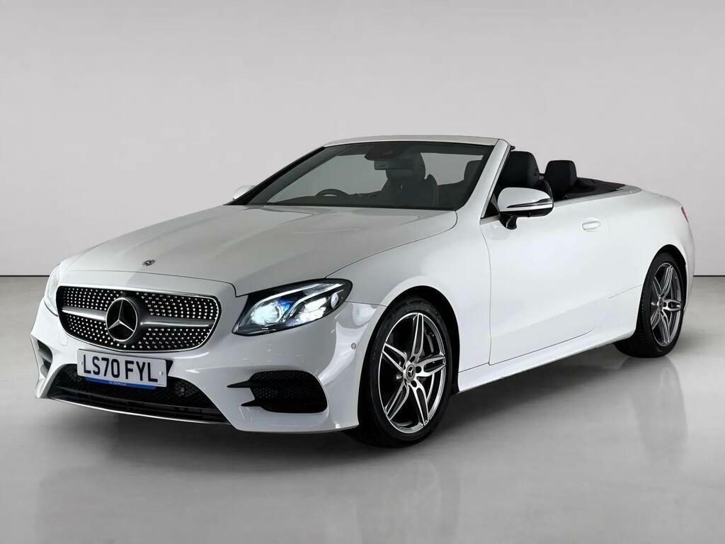 Mercedes-Benz E Class 2.0 E220d Amg Line Premium Cabriolet G-tronic E LS70FYL White #5
