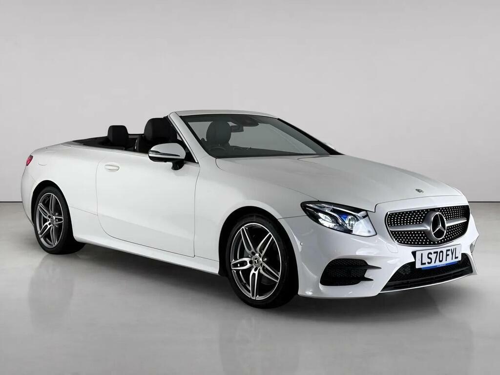 Mercedes-Benz E Class 2.0 E220d Amg Line Premium Cabriolet G-tronic E White