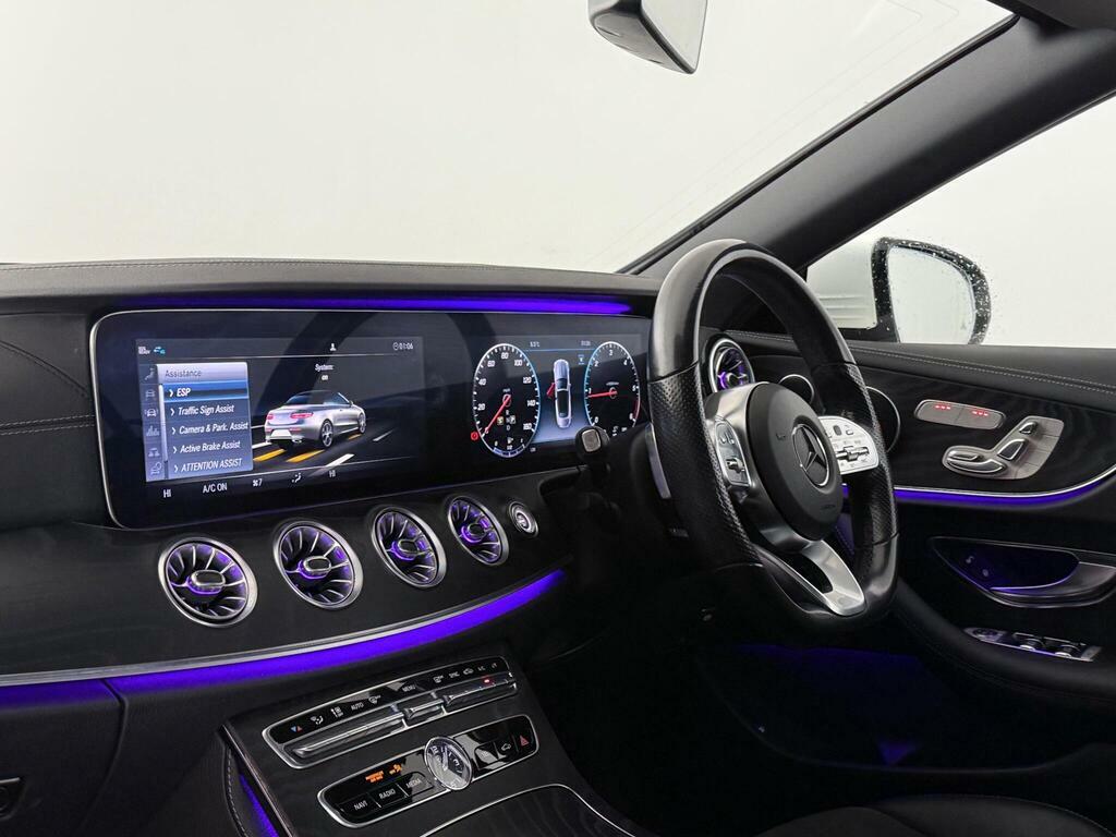 Mercedes-Benz E Class 2.0 E220d Amg Line Premium Cabriolet G-tronic E LS70FYL White #4
