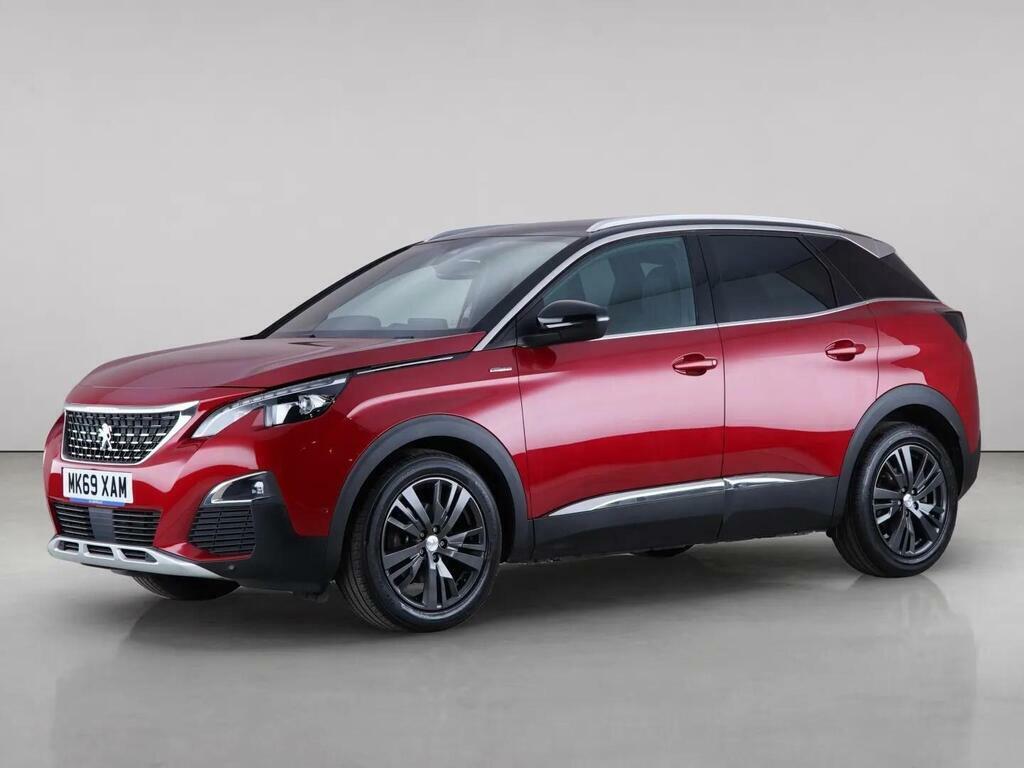 Peugeot 3008 1.2 Puretech Gt Line Euro 6 Ss MK69XAM Red #2
