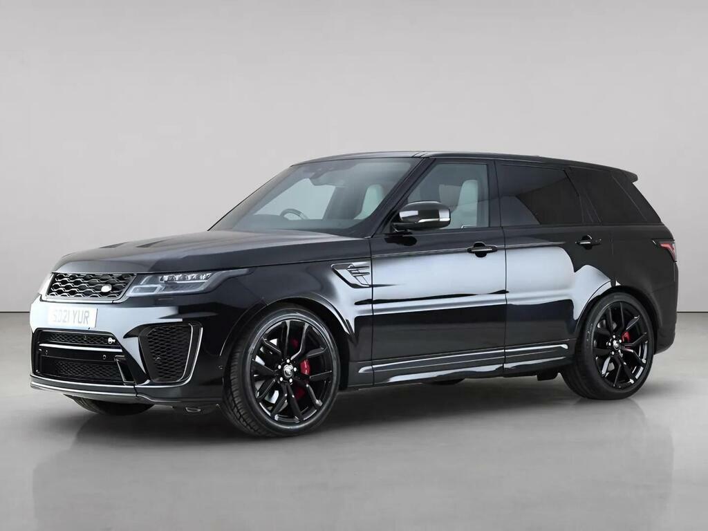 Land Rover Range Rover Sport 5.0 P575 V8 Svr Carbon Edition 4Wd Euro 6 S SD21YUR Black #2