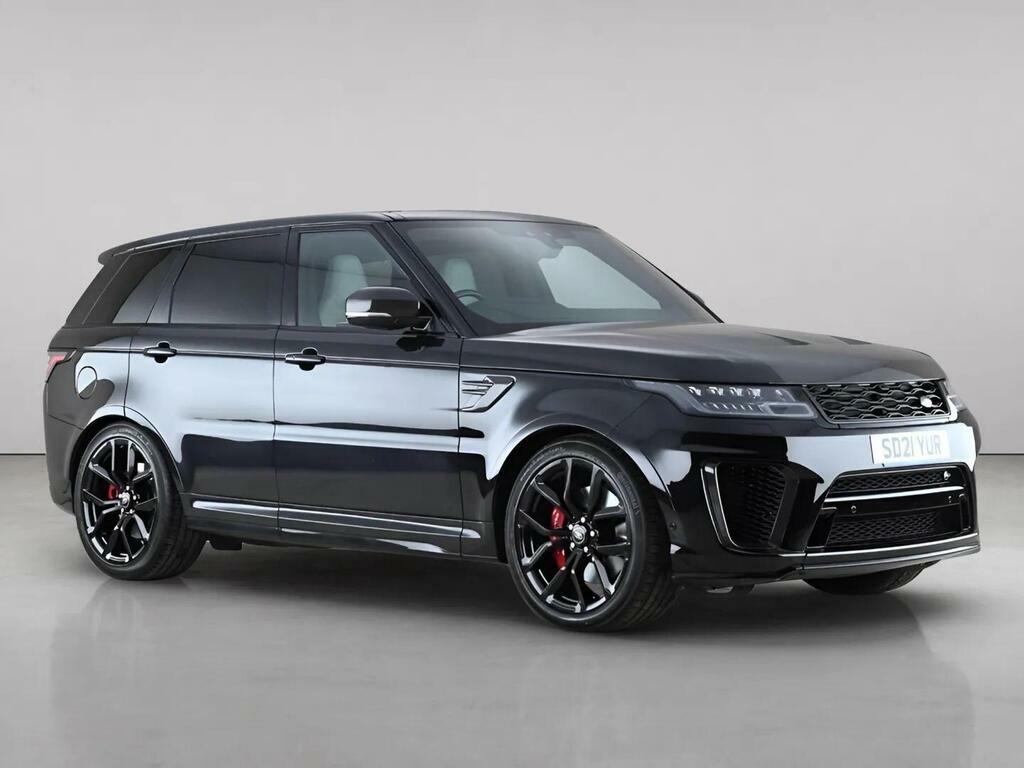 Land Rover Range Rover Sport 5.0 P575 V8 Svr Carbon Edition 4Wd Euro 6 S SD21YUR Black