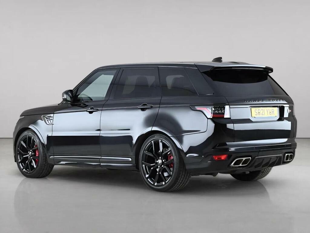Land Rover Range Rover Sport 5.0 P575 V8 Svr Carbon Edition 4Wd Euro 6 S SD21YUR Black #4