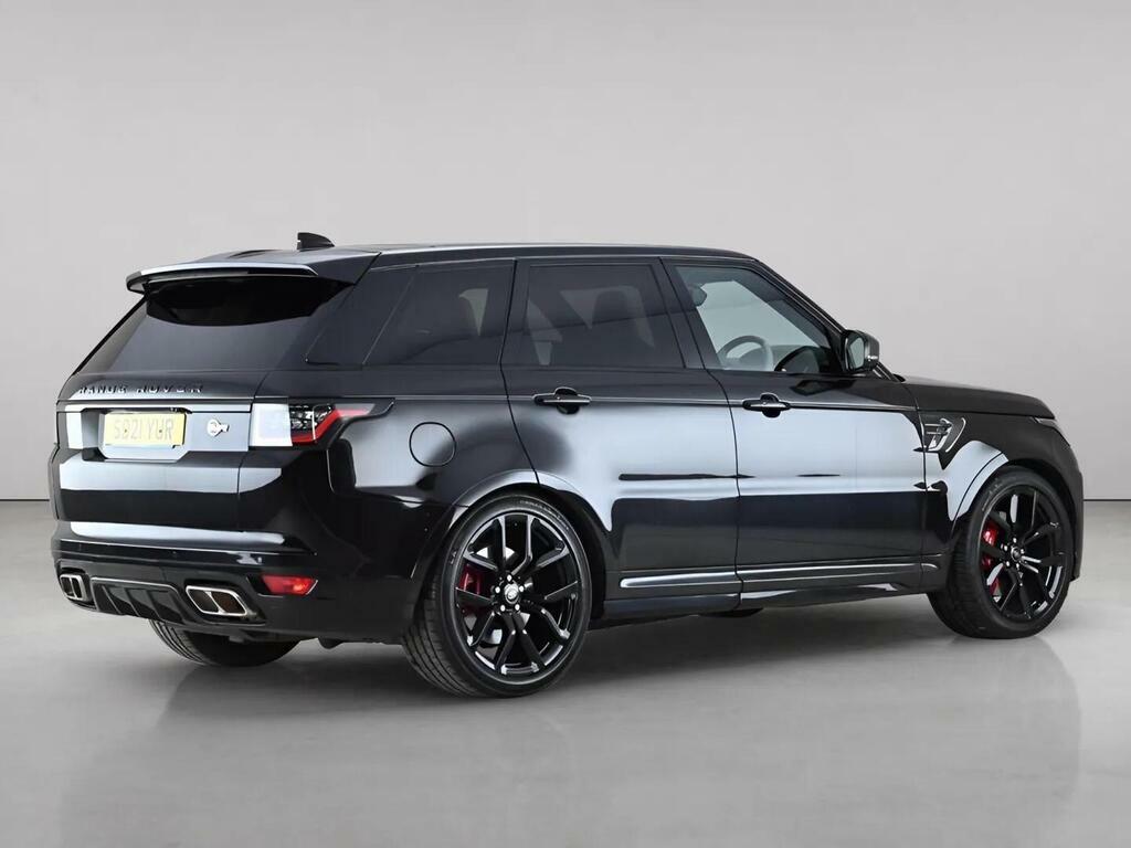 Land Rover Range Rover Sport 5.0 P575 V8 Svr Carbon Edition 4Wd Euro 6 S SD21YUR Black #6