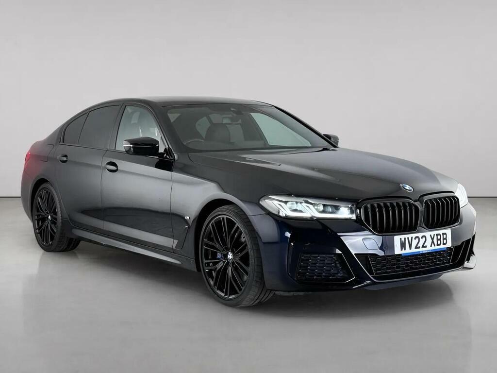 BMW 5 Series 2.0 520I Mht M Sport Steptronic Euro 6 Ss Black
