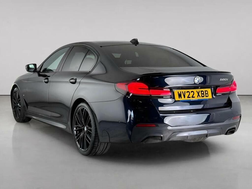 BMW 5 Series 2.0 520I Mht M Sport Steptronic Euro 6 Ss WV22XBB Black #5