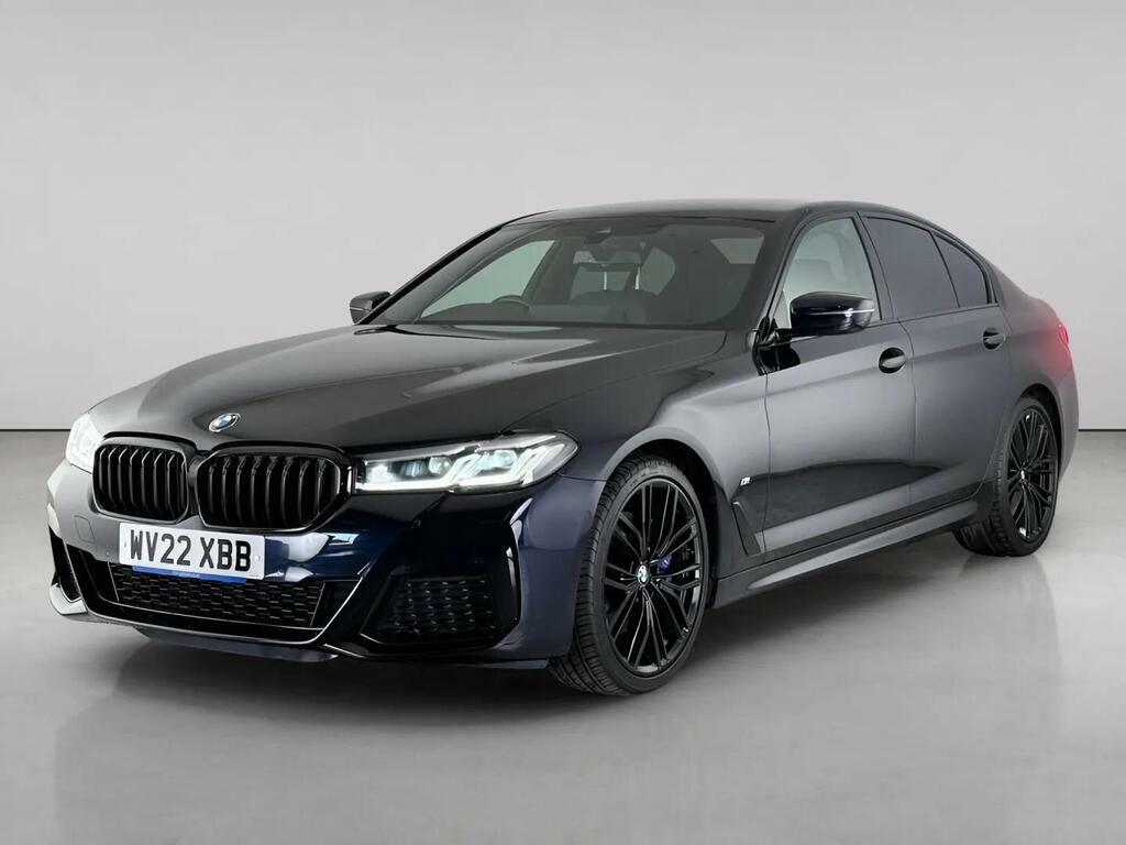 BMW 5 Series 2.0 520I Mht M Sport Steptronic Euro 6 Ss WV22XBB Black #2