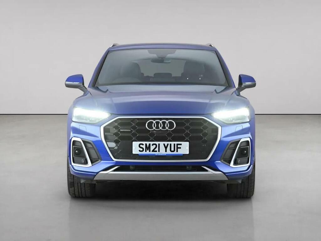 Audi Q5 2.0 Tfsi 45 S Line S Tronic Quattro Euro 6 Ss 5 SM21YUF Blue #5