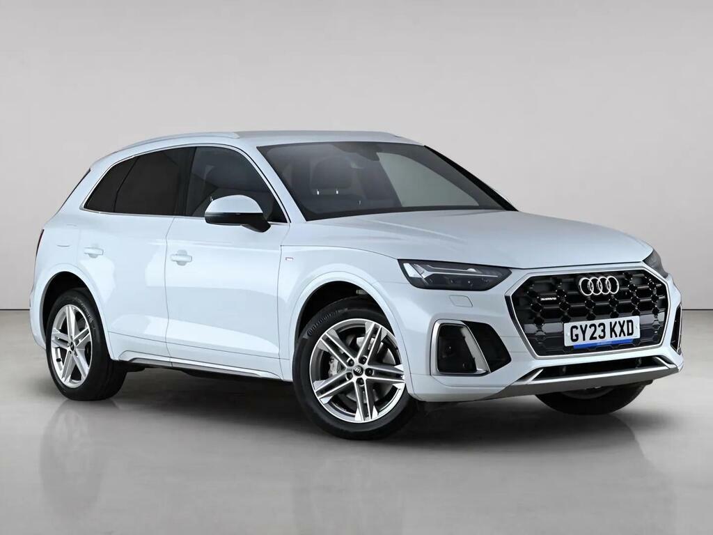 Audi Q5 2.0 Tdi 40 S Line S Tronic Quattro Euro 6 Ss GY23KXD White