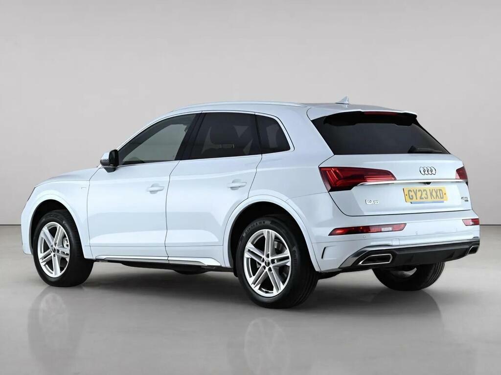 Audi Q5 2.0 Tdi 40 S Line S Tronic Quattro Euro 6 Ss GY23KXD White #6