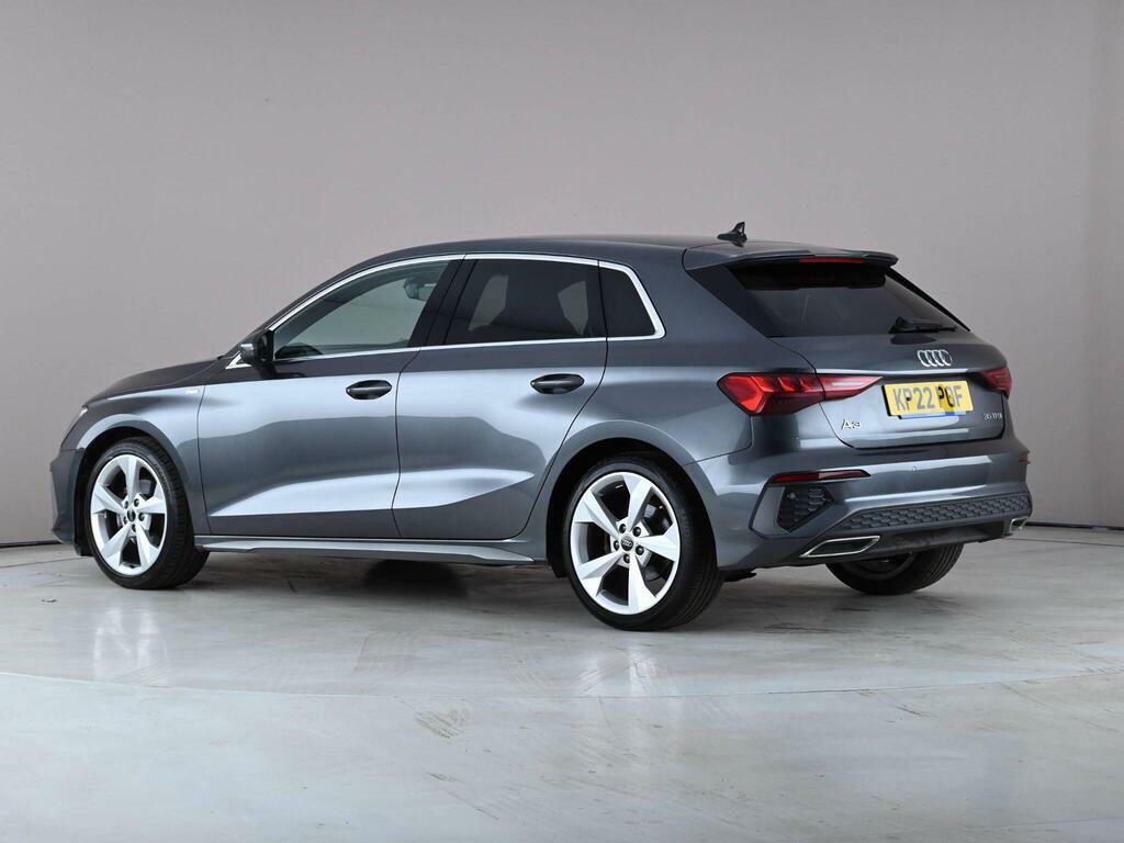 Audi A3 1.5 Tfsi 35 S Line Sportback S Tronic Euro 6 Ss KP22POF Grey #6