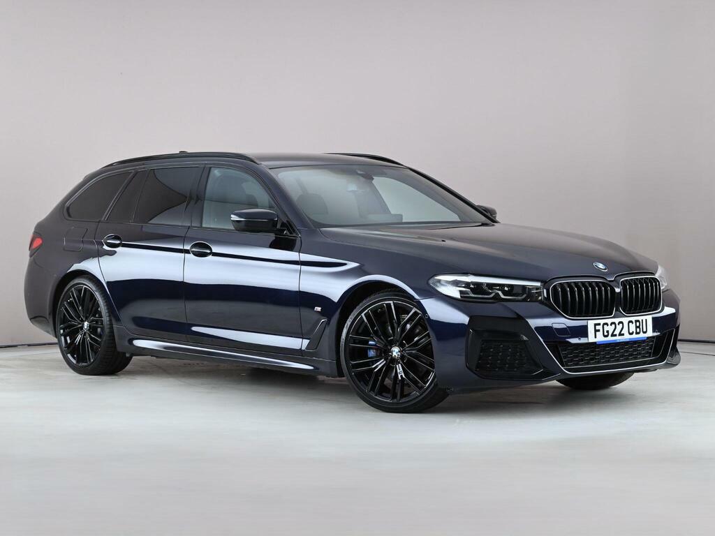 BMW 5 Series 2.0 520D Mht M Sport Touring Steptronic Euro 6 S Black