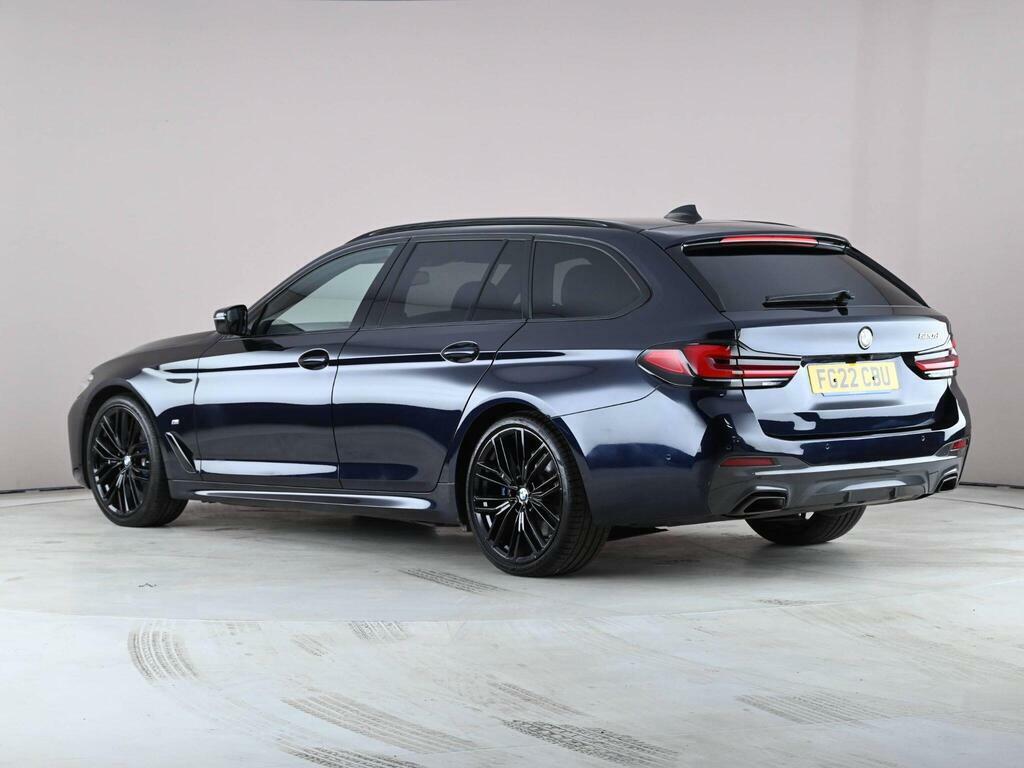 BMW 5 Series 2.0 520D Mht M Sport Touring Steptronic Euro 6 S FG22CBU Black #6