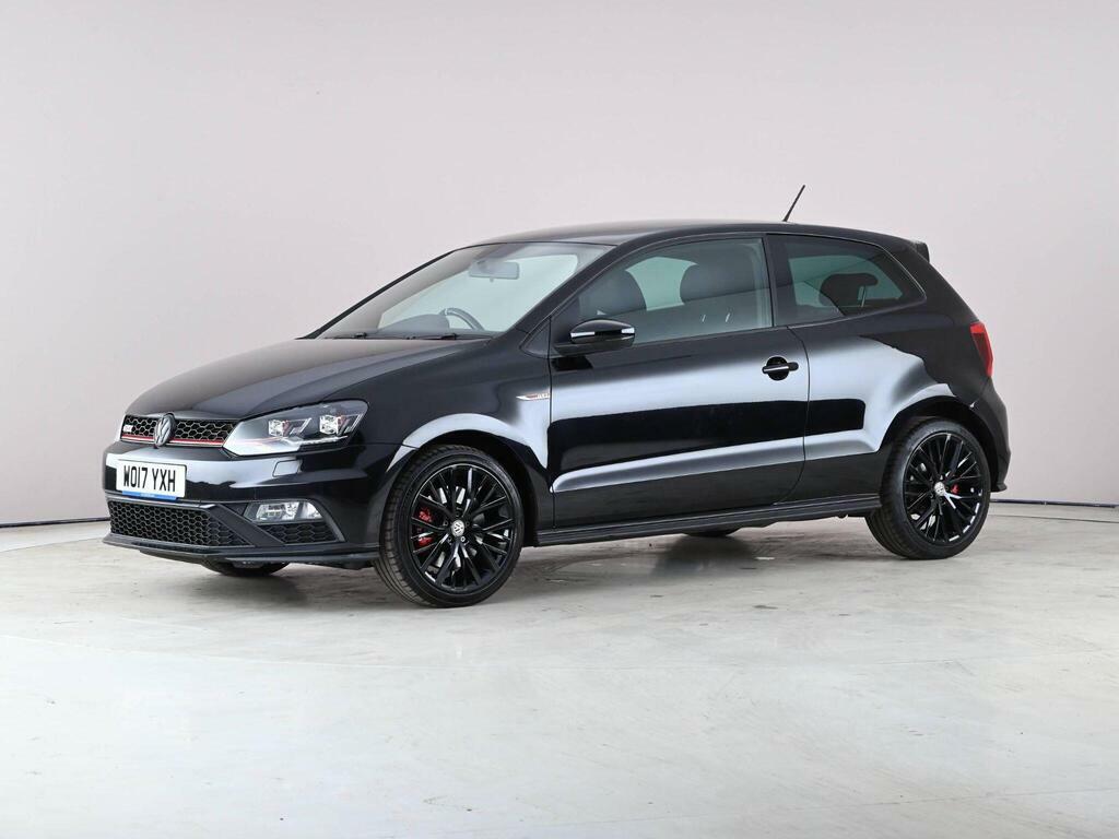 Volkswagen Polo 1.8 Tsi Gti Dsg Euro 6 Ss WO17YXH Black #2