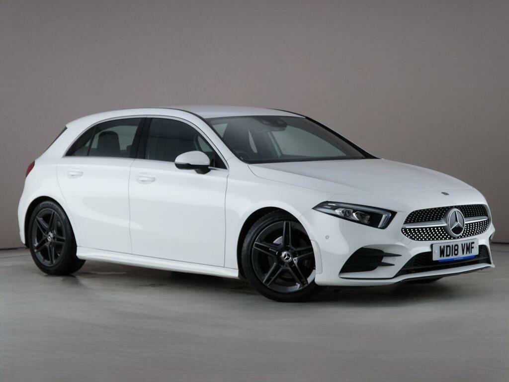 Mercedes-Benz A Class 1.5 A180d Amg Line Executive 7G-dct Euro 6 Ss White