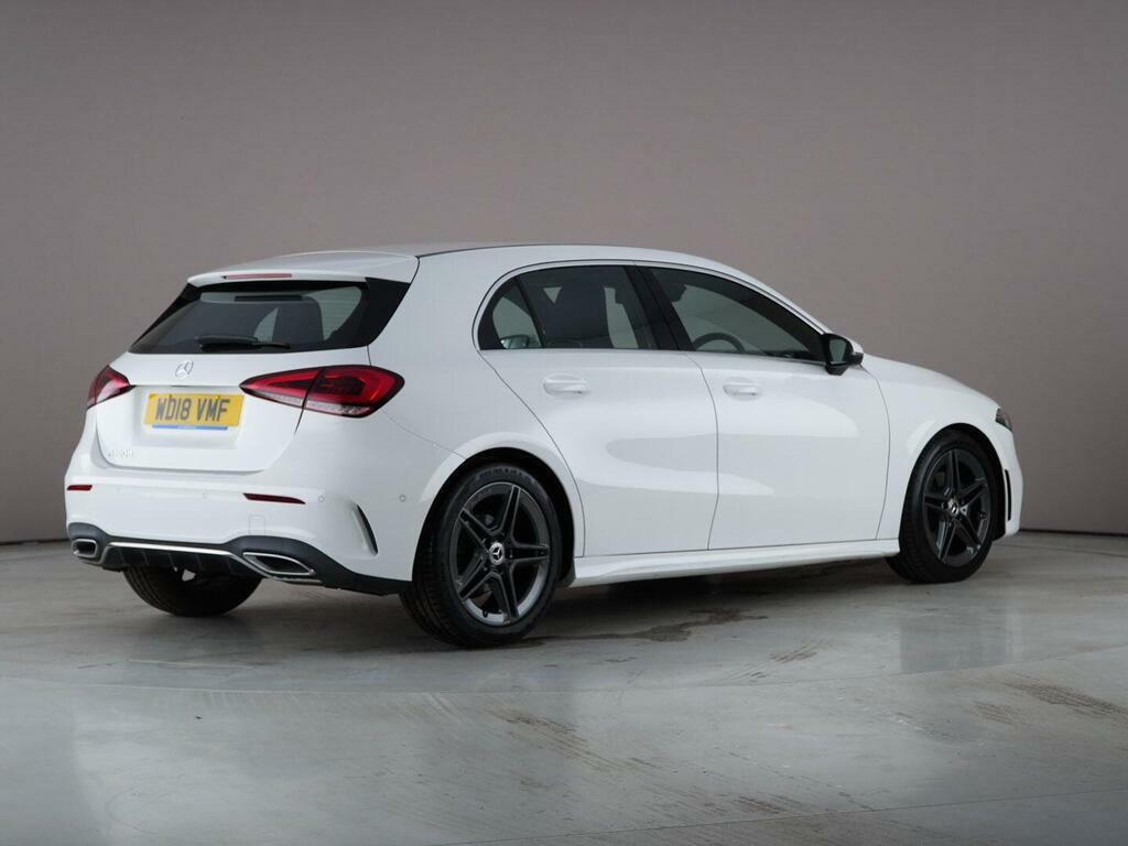 Mercedes-Benz A Class 1.5 A180d Amg Line Executive 7G-dct Euro 6 Ss WD18VMF White #5