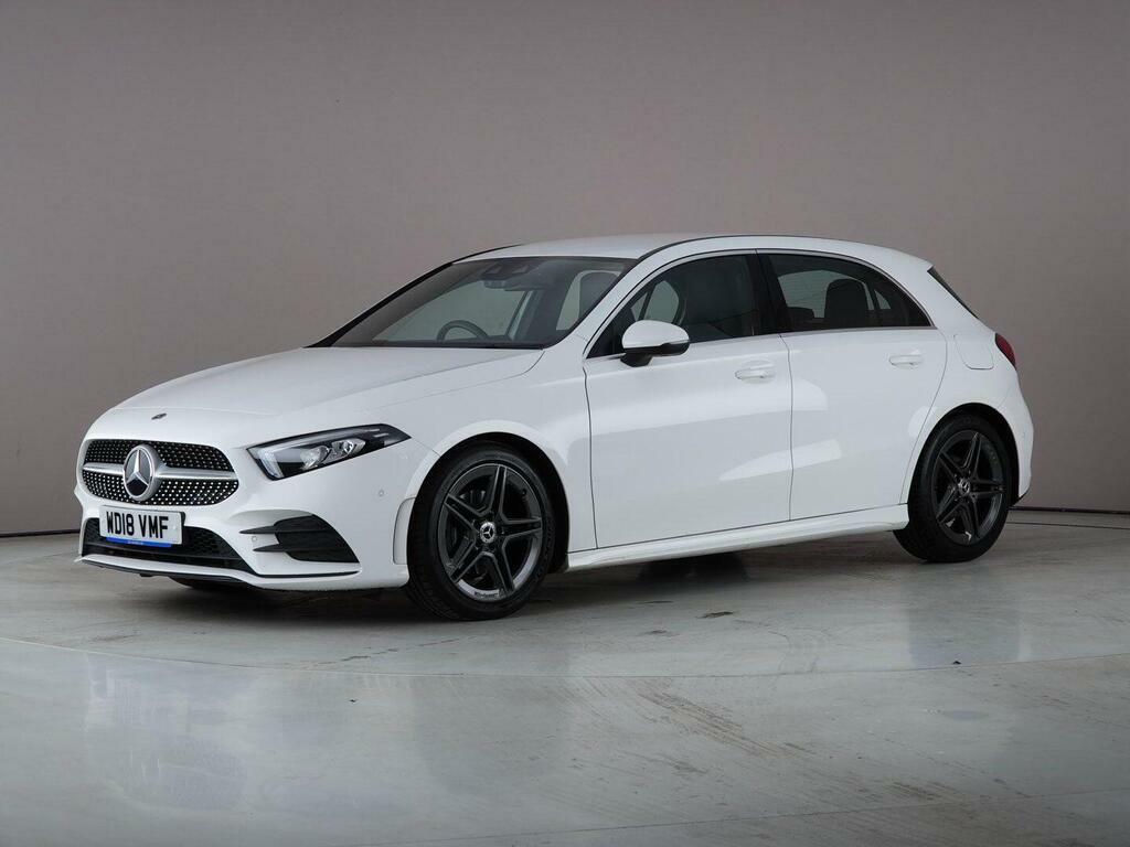 Mercedes-Benz A Class 1.5 A180d Amg Line Executive 7G-dct Euro 6 Ss WD18VMF White #2