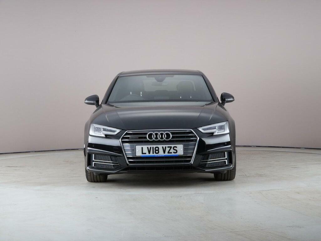 Audi A4 2.0 Tdi S Line S Tronic Quattro Euro 6 Ss LV18VZS Black #5