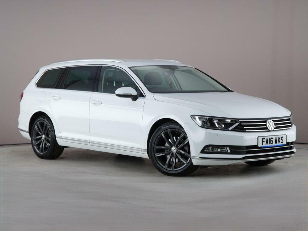 Volkswagen Passat 2.0 Tdi Bluemotion Tech Gt Dsg Euro 6 Ss White