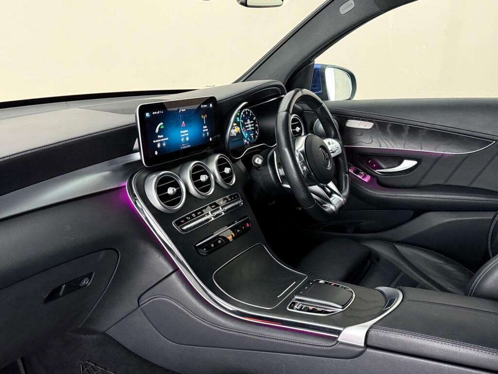 Mercedes-Benz GLC Class 3.0 Glc43 V6 Amg Premium Coupe G-tronic 4Matic WR69GUU Blue #4