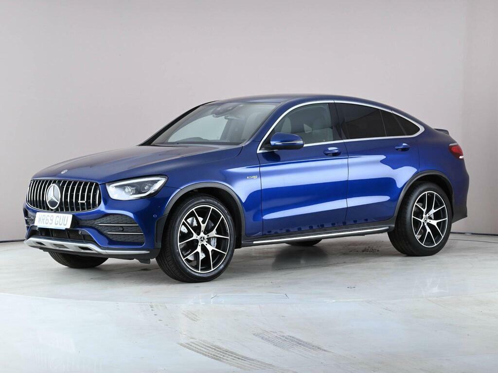 Mercedes-Benz GLC Class 3.0 Glc43 V6 Amg Premium Coupe G-tronic 4Matic WR69GUU Blue #2