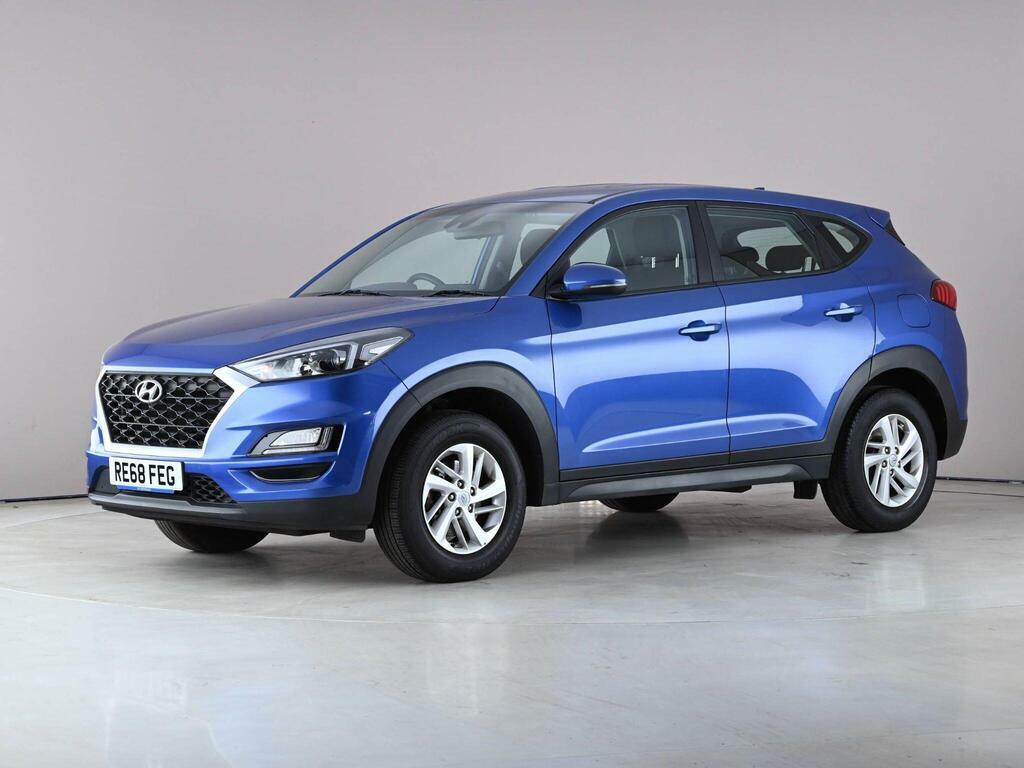 Hyundai Tucson 1.6 Gdi S Connect Euro 6 Ss RE68FEG Blue #2