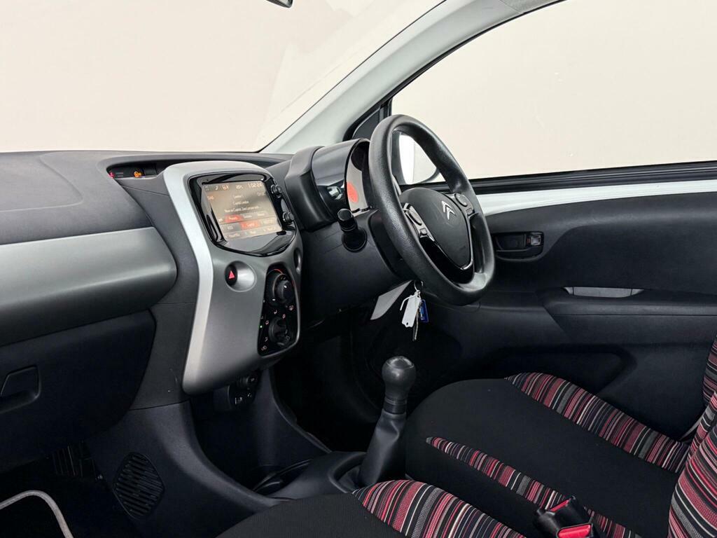 Citroen C1 1.2 Puretech Feel Euro 6 BG66OCW White #4