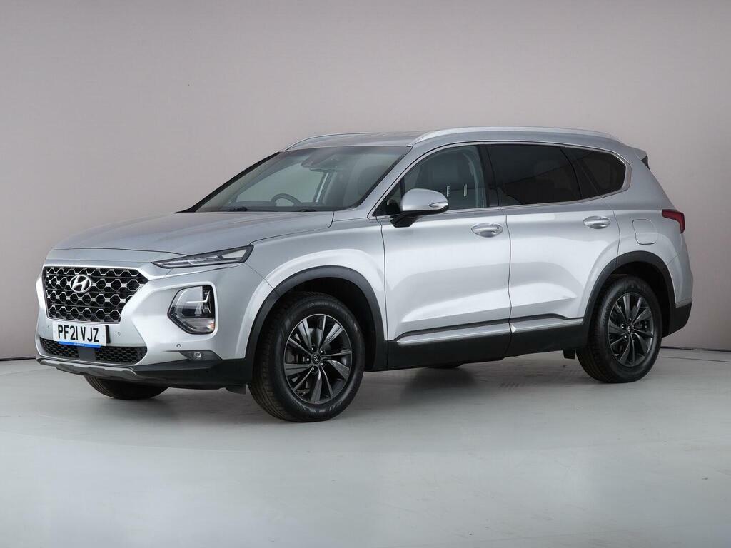 Hyundai Santa Fe 2.2 Crdi Premium 4Wd Euro 6 Ss 7 Seat Silver #2