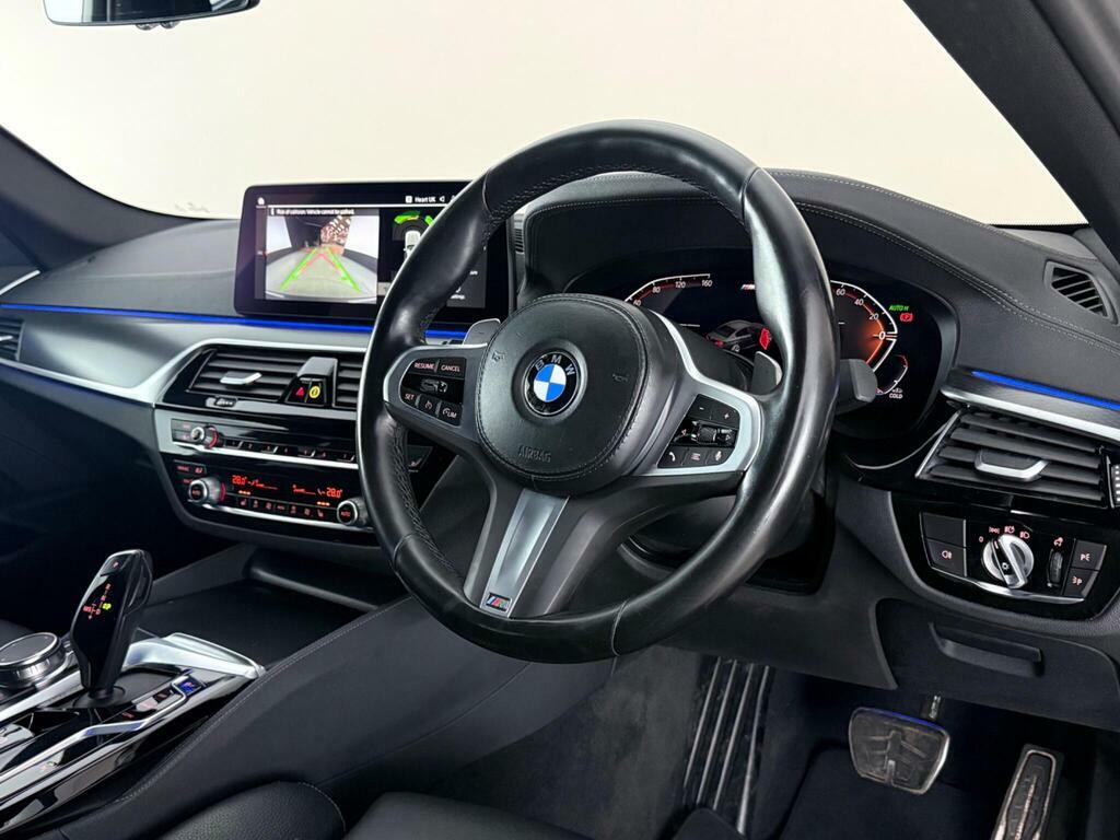 BMW 5 Series 2.0 520D Mht M Sport Steptronic Euro 6 Ss LB72OSJ Grey #3
