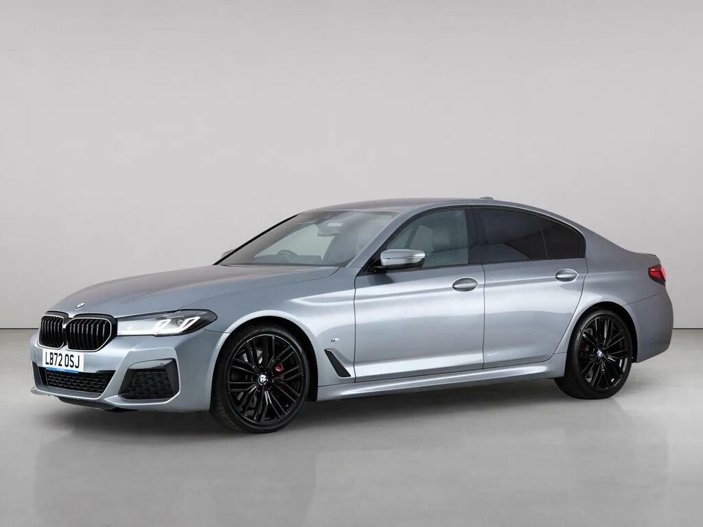 BMW 5 Series 2.0 520D Mht M Sport Steptronic Euro 6 Ss LB72OSJ Grey #2