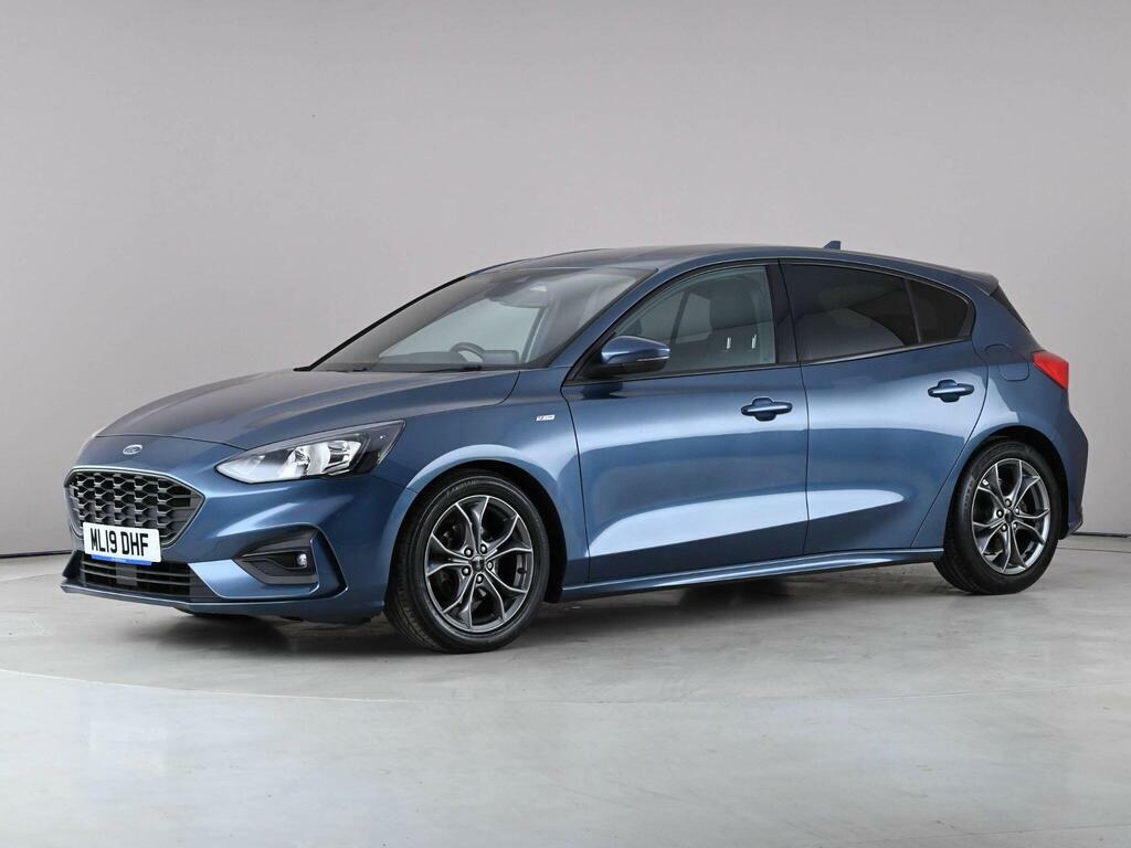 Ford Focus 1.0T Ecoboost St-line Euro 6 Ss ML19DHF Blue #2