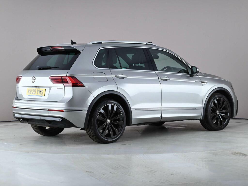 Volkswagen Tiguan 2.0 Tdi R-line Tech Dsg 4Motion Euro 6 Ss KV20YMS Silver #6