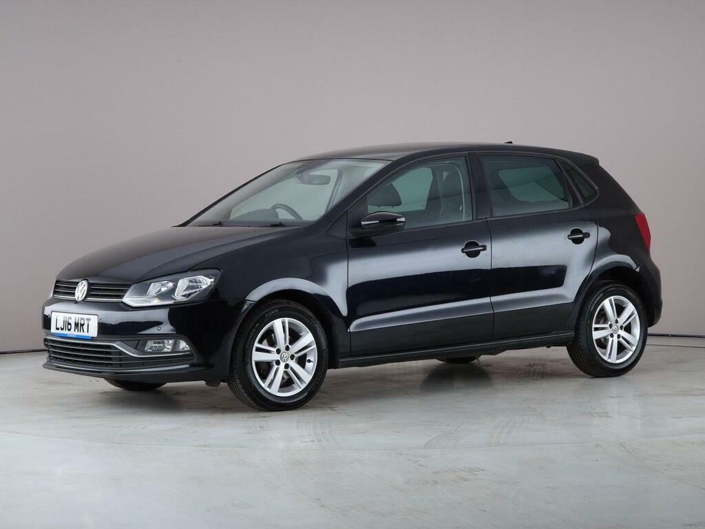 Volkswagen Polo 1.0 Bluemotion Tech Match Euro 6 Ss LJ16MRT Black #2