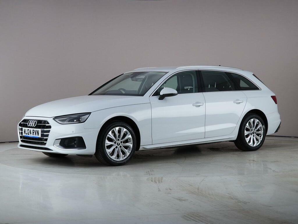 Audi A4 Avant 2.0 Tfsi 35 Sport S Tronic Euro 6 Ss MJ24RVN White #2