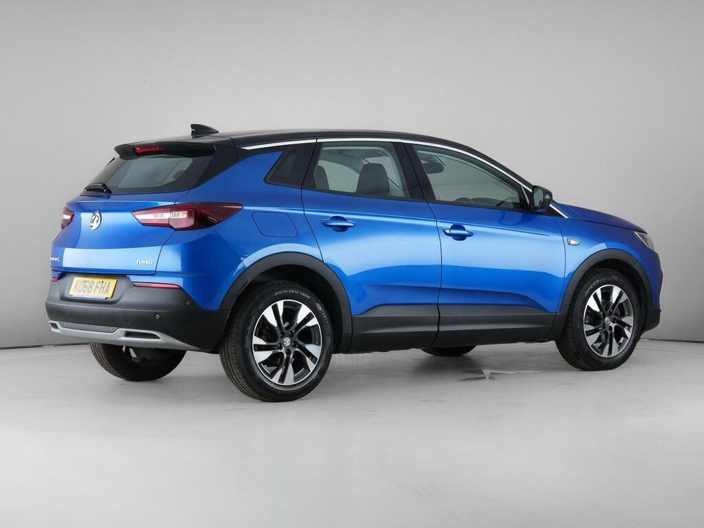 Vauxhall Grandland X 1.2 Turbo Sport Nav Euro 6 Ss KO68FHA Blue #6