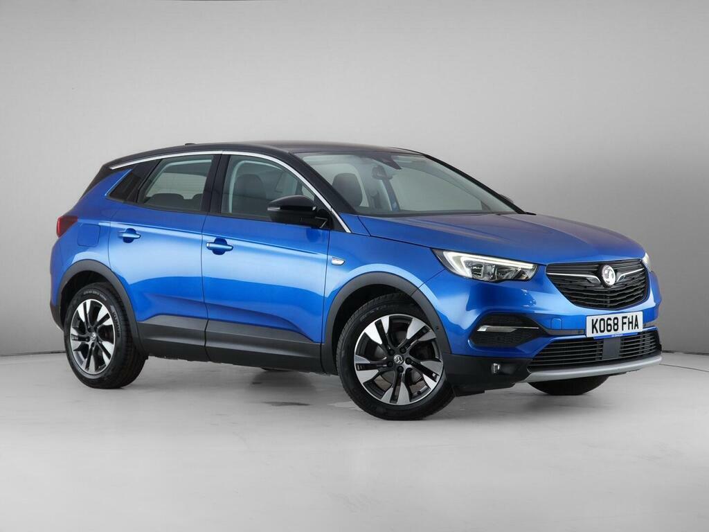 Vauxhall Grandland X 1.2 Turbo Sport Nav Euro 6 Ss Blue