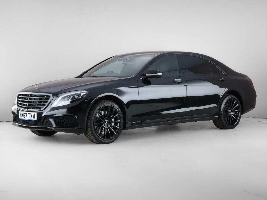 Mercedes-Benz S Class 3.0 S350ld V6 Amg Line Executive G-tronic Euro Black #2