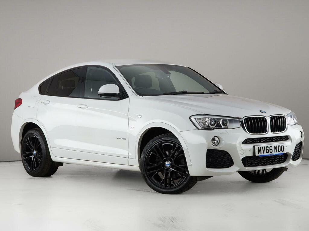 BMW X4 2.0 20D M Sport Xdrive Euro 6 Ss White