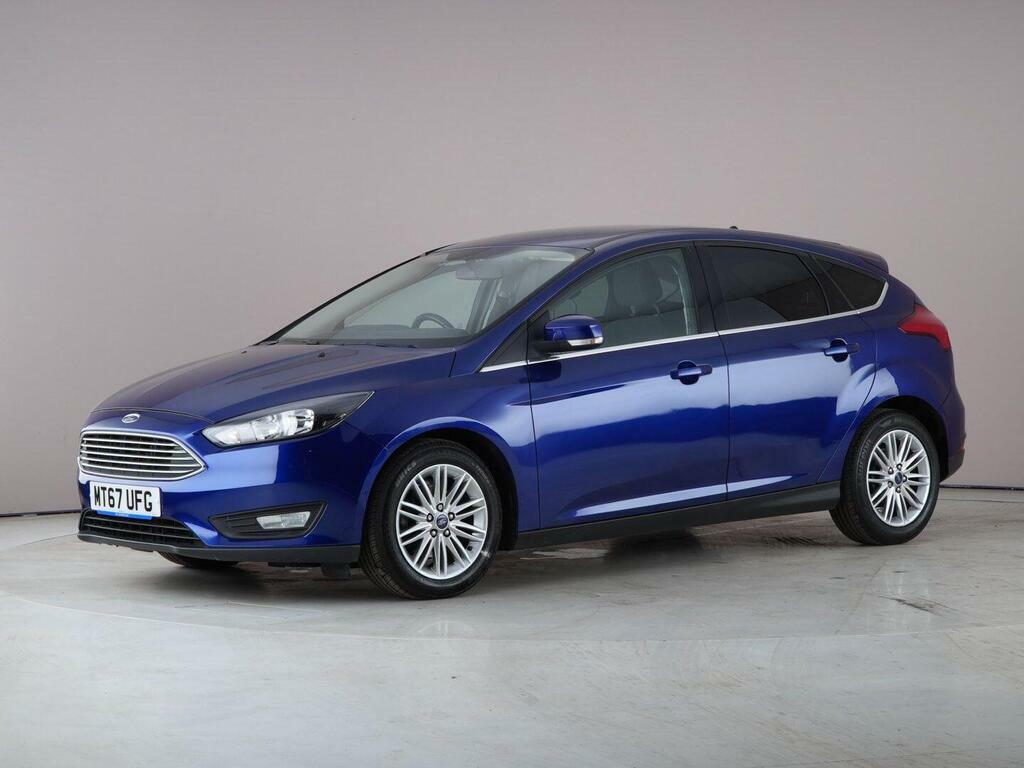 Ford Focus 1.0T Ecoboost Zetec Edition Euro 6 Ss MT67UFG Blue #2